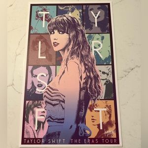 Taylor Swift ERAS tour VIP posters